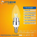 FTS-GY0301 New! Hot E14 LED bulb candle SMD283 3w LED lamp light E27